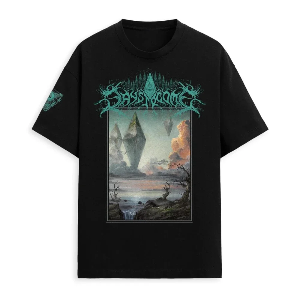 Days to Come Black with Teal/Turquoise T-Shirt | Extra Large (XL)